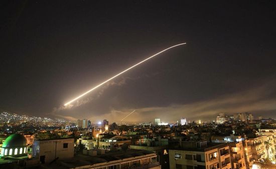 Бомбардировка Дамаска 15 апреля 2018 года